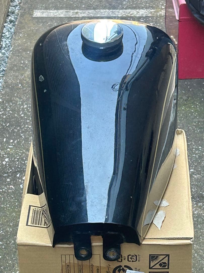 SR400 ハイマウントスポーツタンク タンク内サビなし！