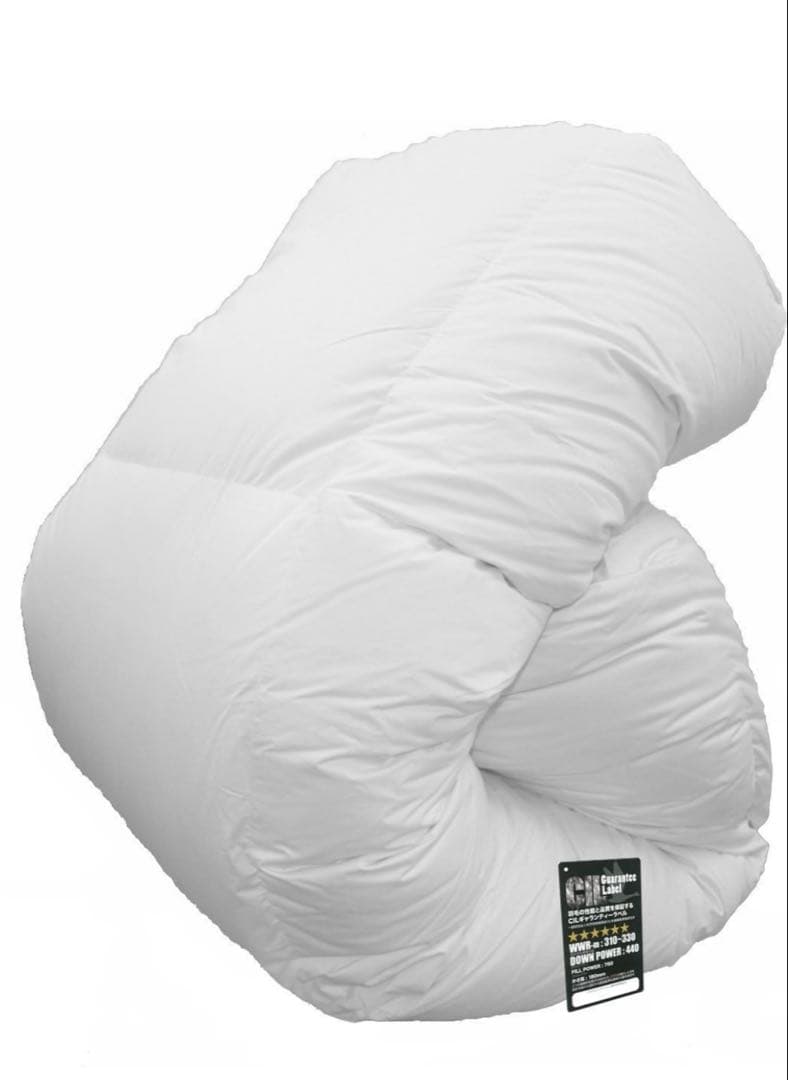 羽毛布団 シングル ハンガリー産ホワイトマザーグースダウン95% 日本製