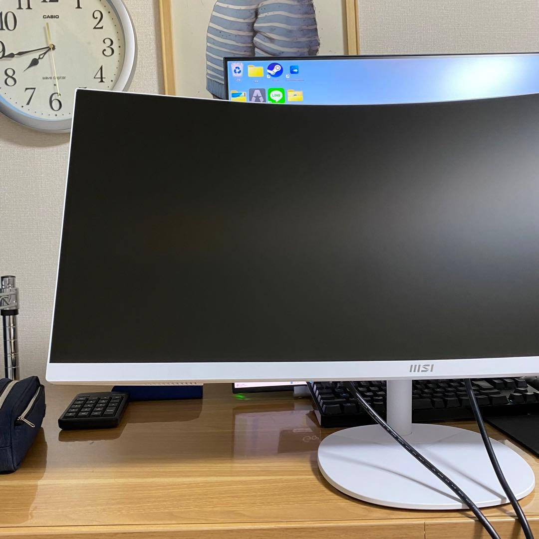 MSI MP341CQW　ウルトラワイドモニター ホワイト 34インチ PRO