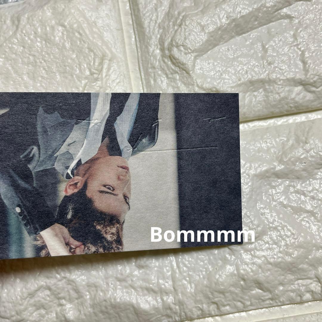 T.O.P TOP タップ　トップ　BIGBANG MADE 封入トレカ　カード