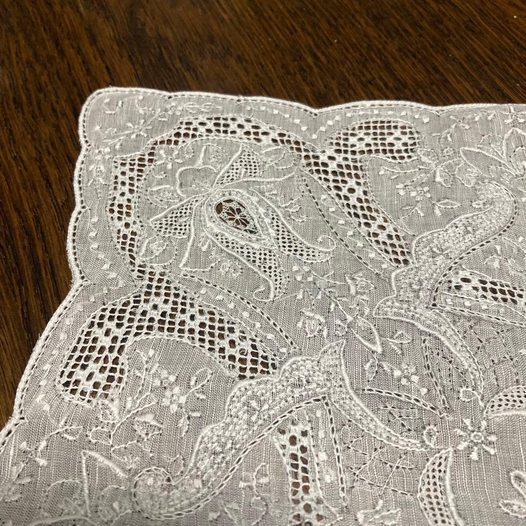 Alexさん専用　汕頭スワトウハンカチーフ 29×29㎝