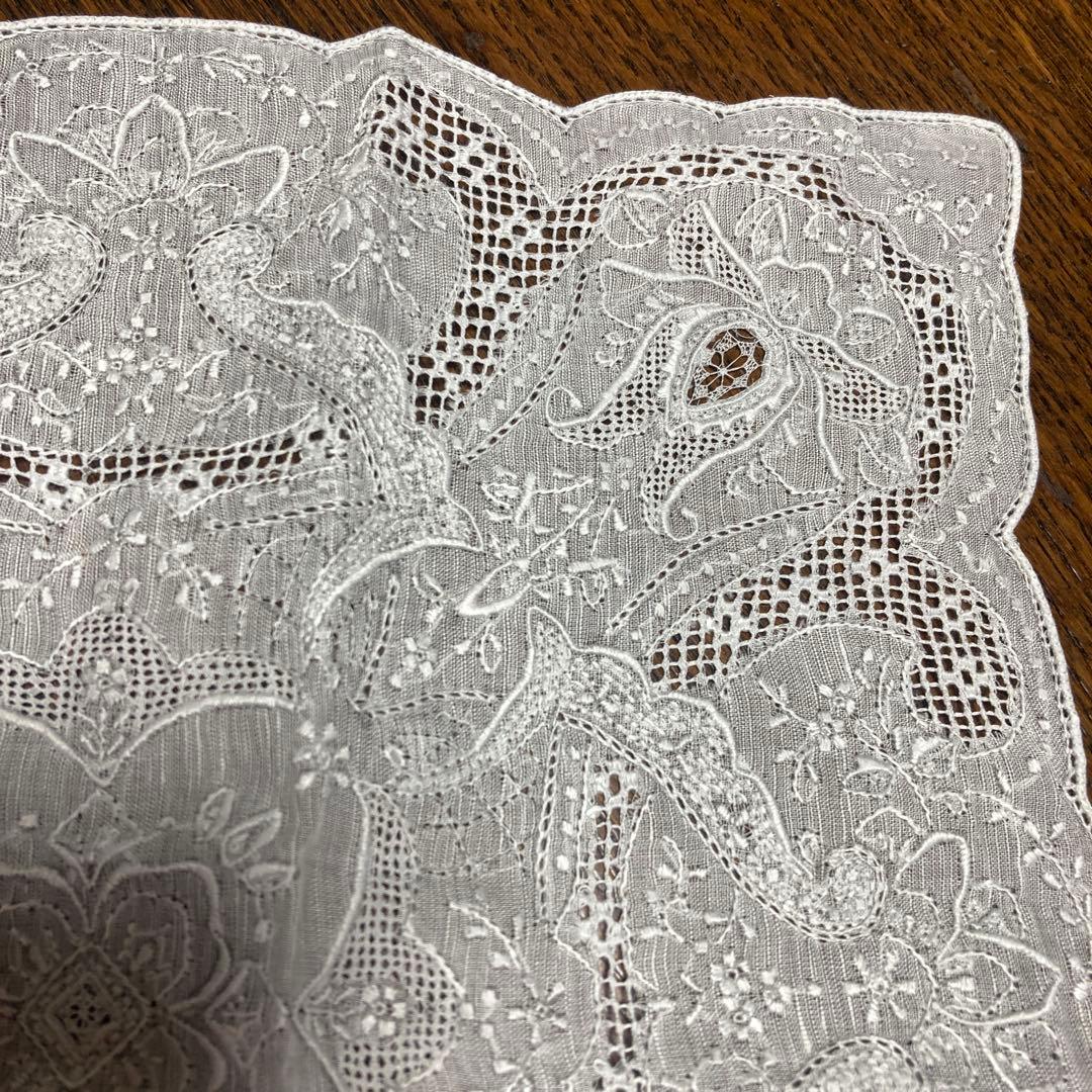 Alexさん専用　汕頭スワトウハンカチーフ 29×29㎝