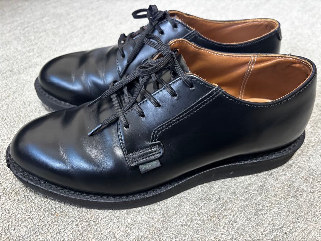 【美品】RED WING 101 ポストマン ブラック 8D 約26cm USA