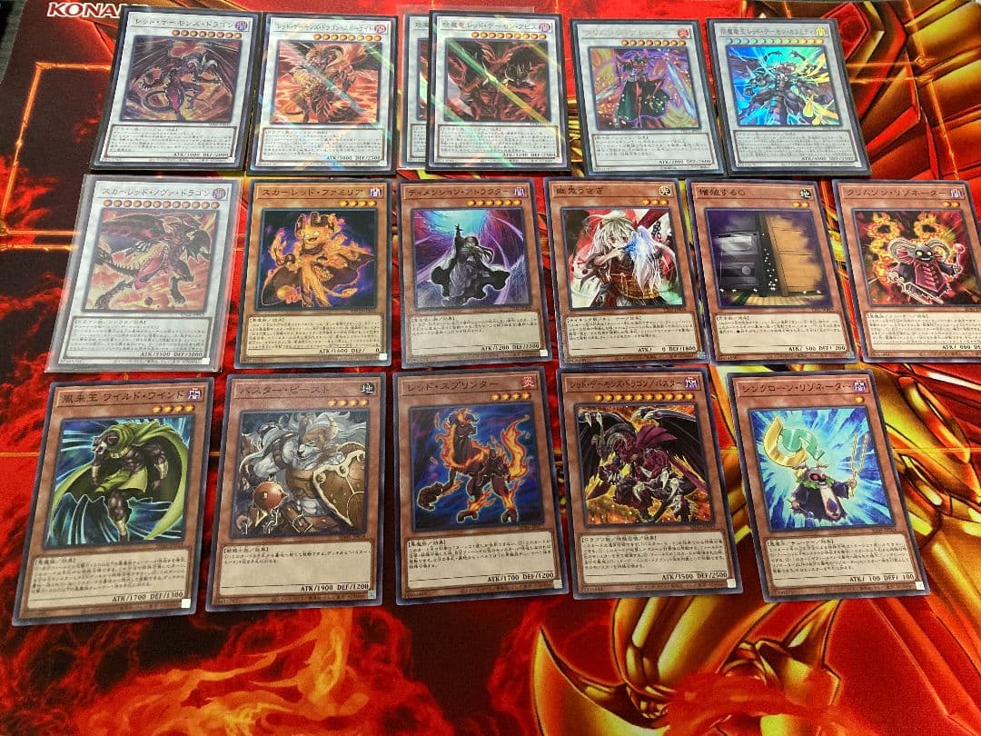 レッドデーモンズ　デッキ　ブレイジングドミニオン