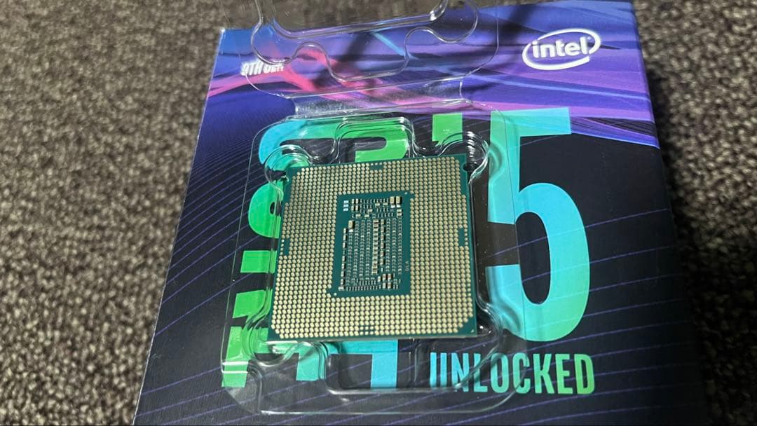 動作確認済みIntel Core i5-9600K CPU LGA 1151