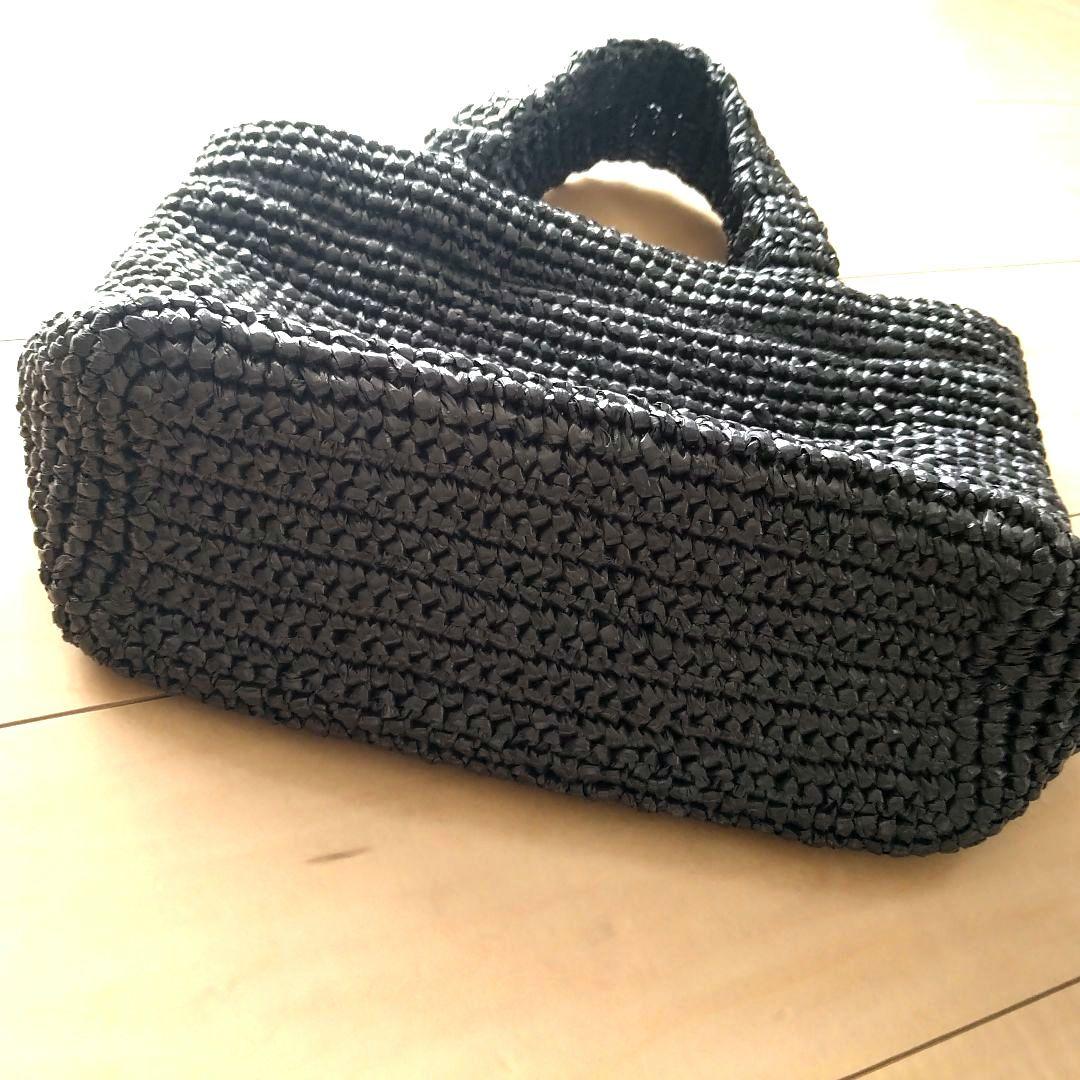 クロッシェラフィアライク トート マリークワント(MARY QUANT)