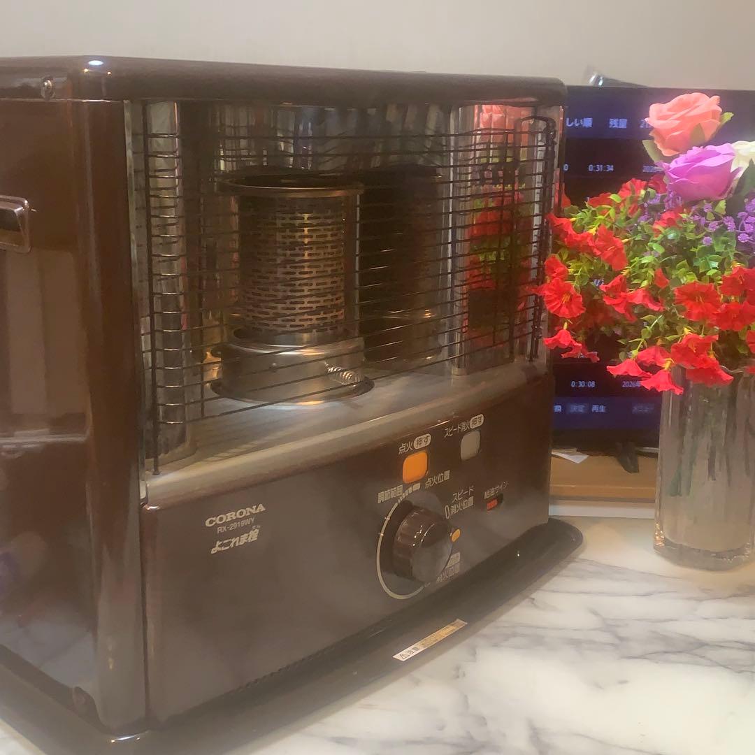 激安　良品　2019年■ CORONA 石油ストーブRX-2919WY■動作確認