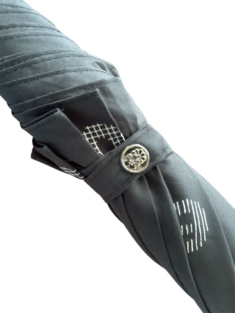 12/14限定価格 SOU・SOU 長傘 数字 素数柄 黒×白