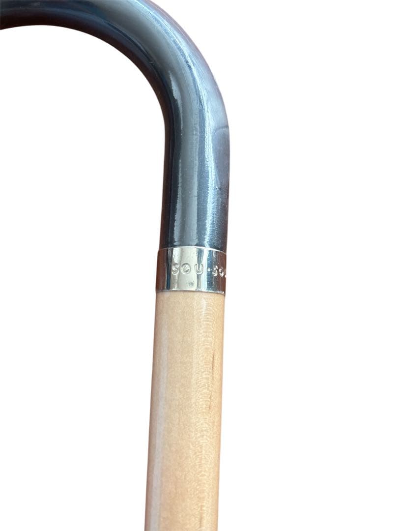 12/14限定価格 SOU・SOU 長傘 数字 素数柄 黒×白