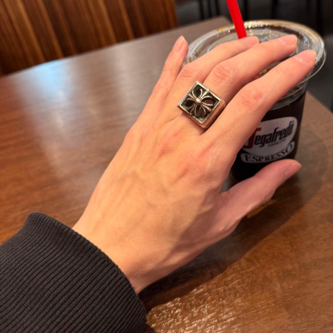 Chrome Hearts スクエアクロス レターブロック 新品購入