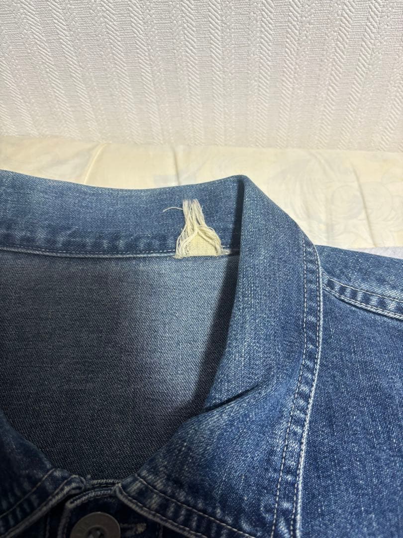 [M35]US ARMY デニムプルオーバー カバーオール ヴィンテージレプリカ