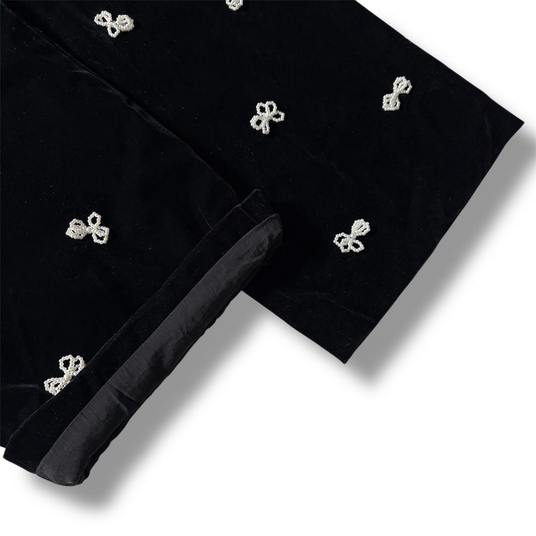 パンツ DREAM Sister Jane velvet pants S BLACK