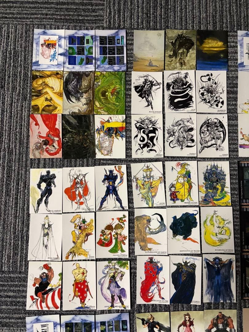 ファイナルファンタジーアートミュージアム1stエディションフルコンプ144枚