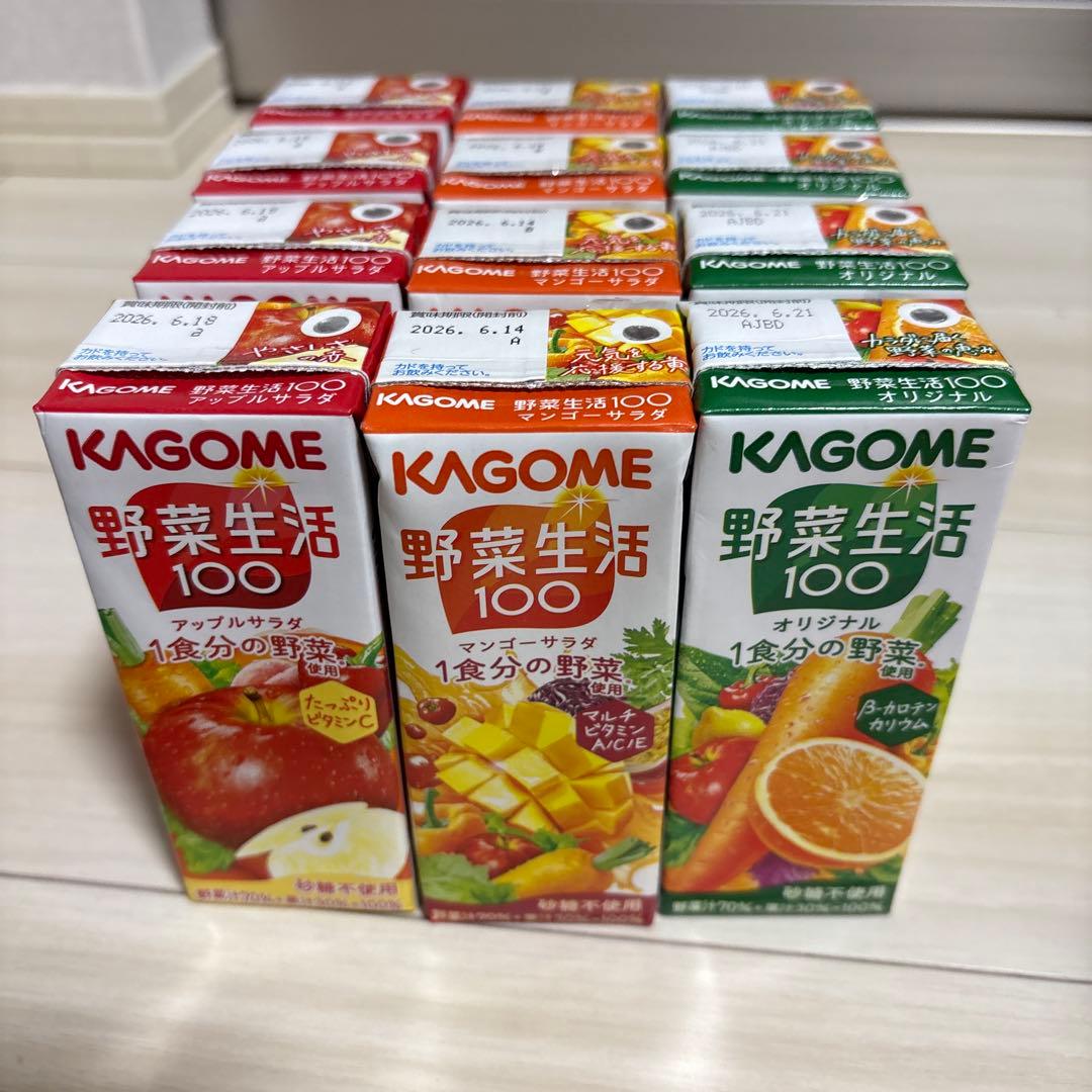 【氏家】KAGOME 野菜ジュース・ フルーツジュース・オロナミンC