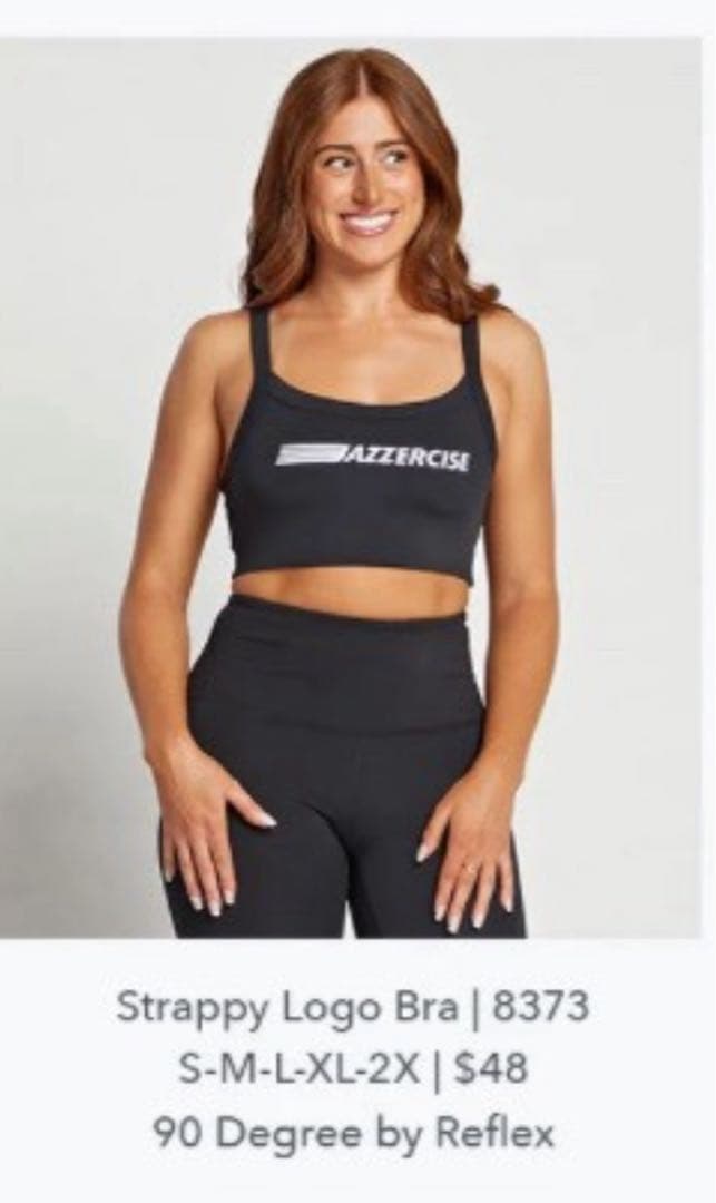 Jazzercise ブラタンク&レギンス　セットSサイズ　ジャザサイズ