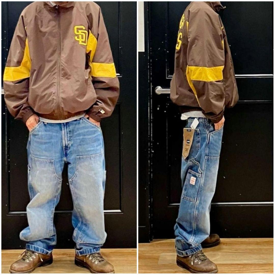 ■LEVI'S WorkWear 568■LOOSE ダブルニー ルーズ W34