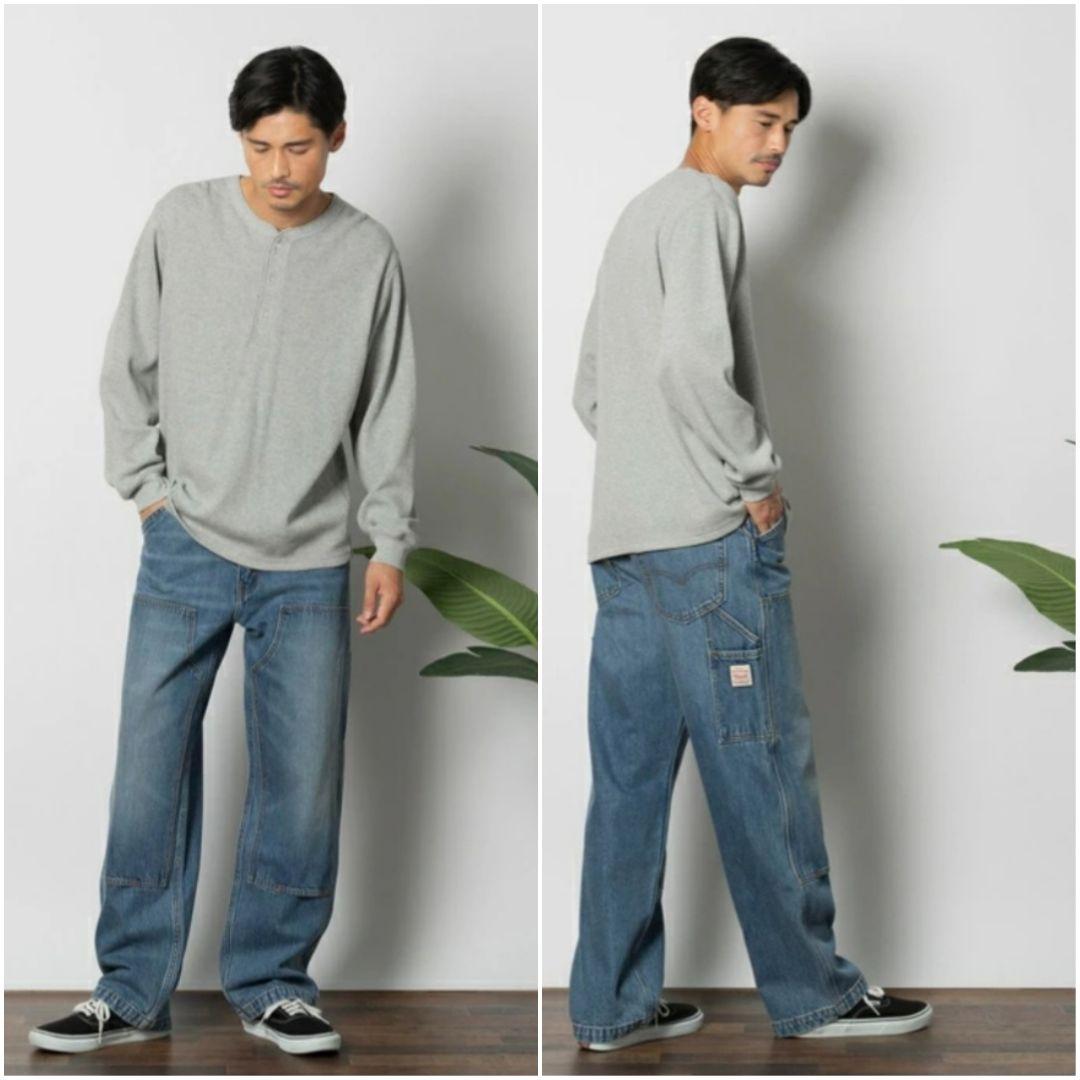 ■LEVI'S WorkWear 568■LOOSE ダブルニー ルーズ W34