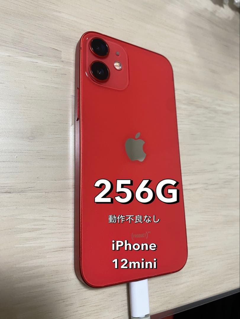 iPhone 12mini 256G (PRODUCT(RED)) 本体