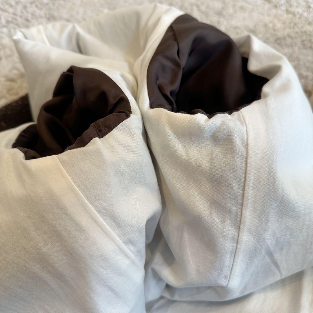 【ネップヤーン•ツイード／リネン×ウール】ギャルリーヴィー／ステンカラーコート