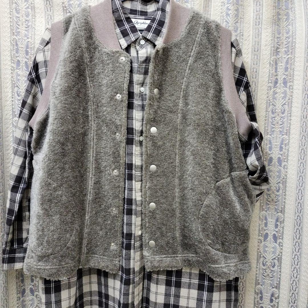 NATURAL LAUNDRY ナチュラルランドリー　新品！ボアベスト