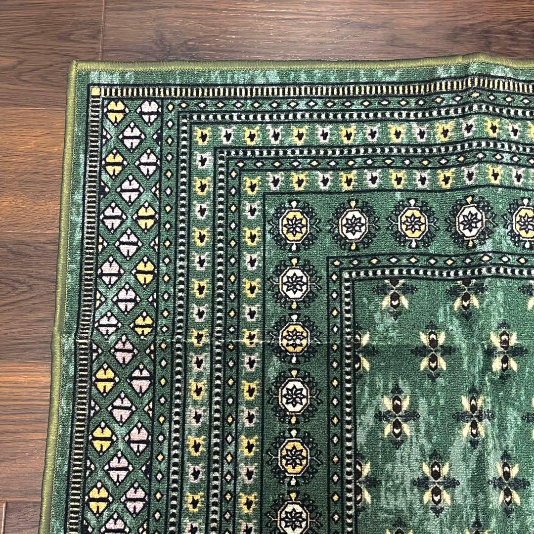 緑色 カーペット ラグ 絨毯