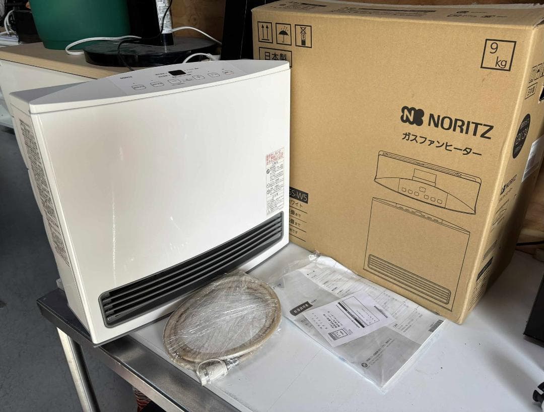 NORITZ 都市ガス用ファンヒーター 木造11畳／コンクリート15畳用 美品
