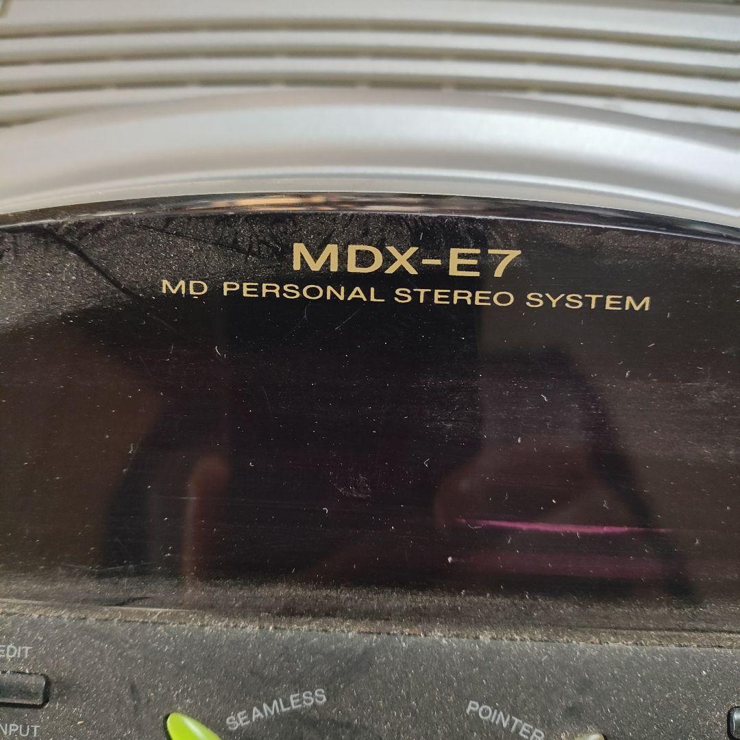 KENWOOD MDX-E7 MDパーソナルステレオシステム
