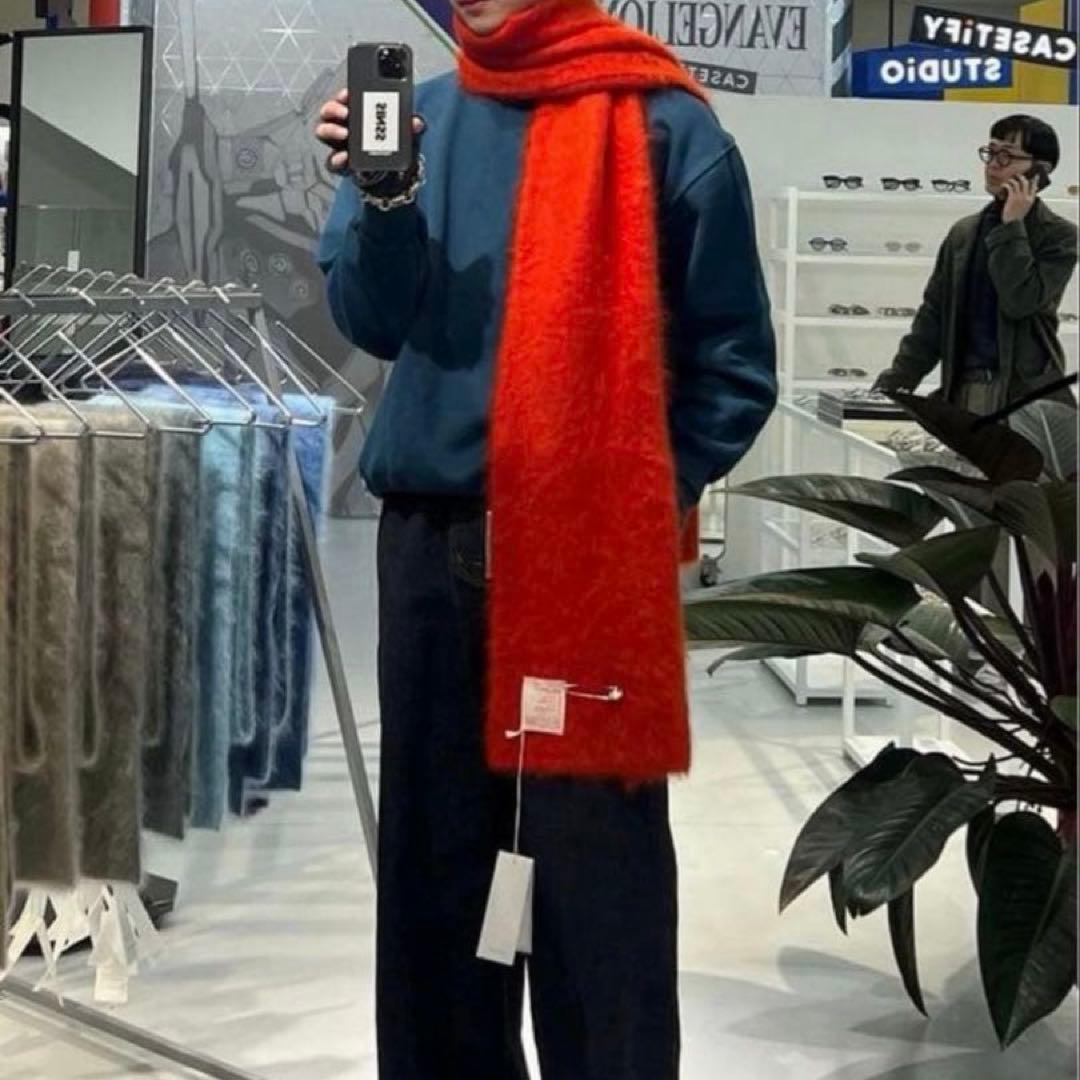 ieefar カシミヤ100%　マフラー　ストール　日本製　Mサイズ