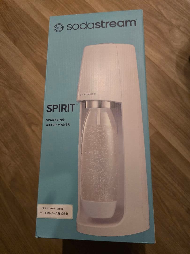 【新品】ソーダストリーム　スピリット(sodastream SPIRIT)炭酸水