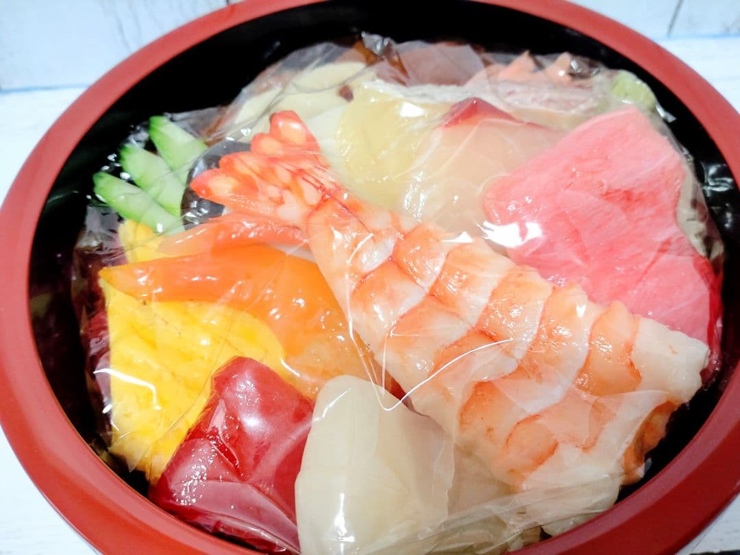 食品サンプル まいづる 海鮮ちらし寿司