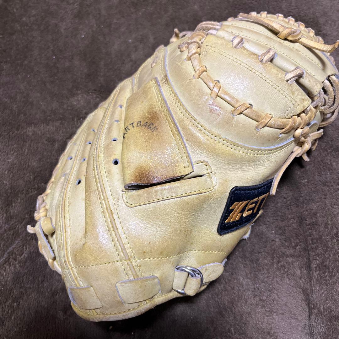 旧ラベル ゼット プロステイタス 一般 軟式 キャッチャーミット