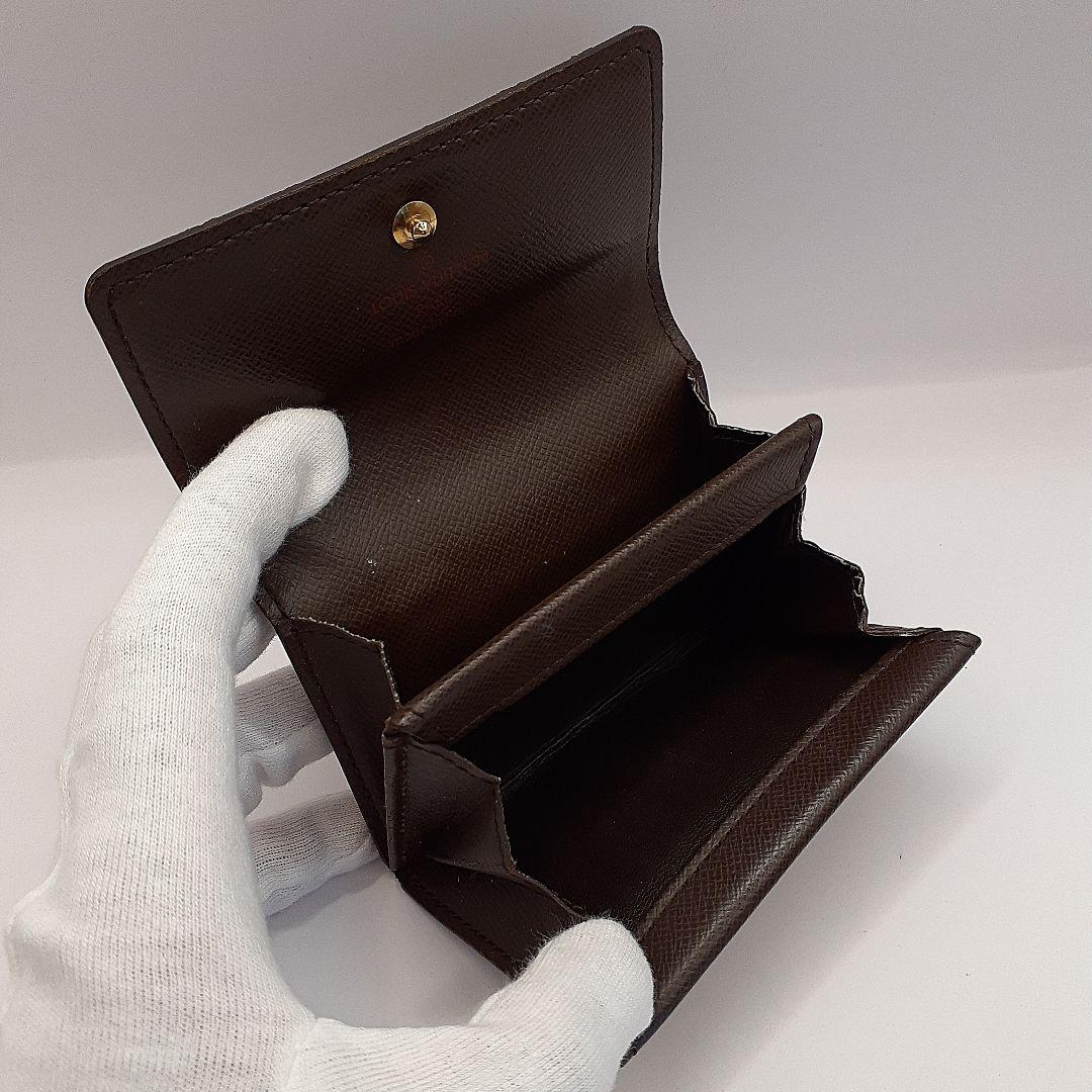 バズ様☆ルイヴィトン ケース ダミエ ポルトモネ プラ