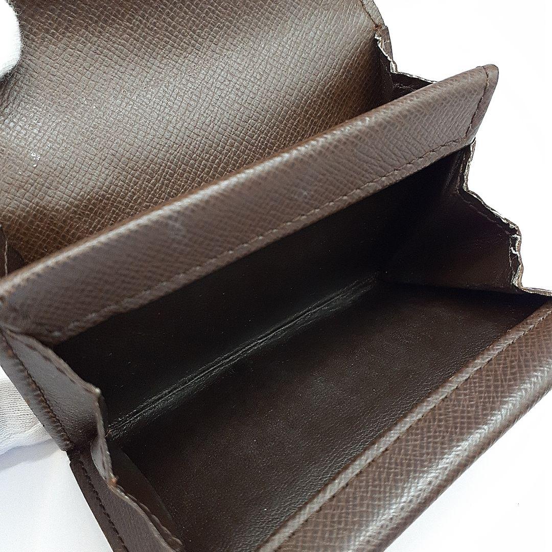 バズ様☆ルイヴィトン ケース ダミエ ポルトモネ プラ