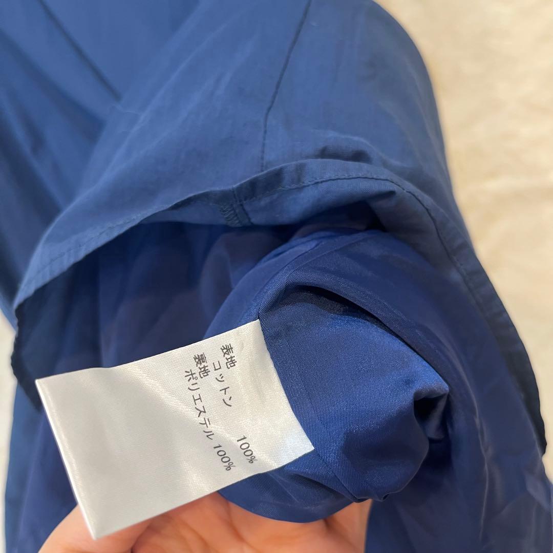 レリアン プラスハウス 13+ 13号 大きいサイズ 半袖 ロングワンピース 紺