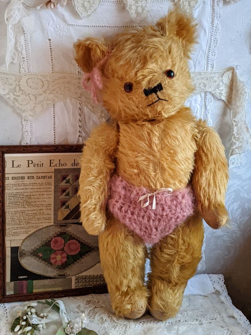【p】【専用ページ】アンティークベア　アンティークテディベア　イギリス