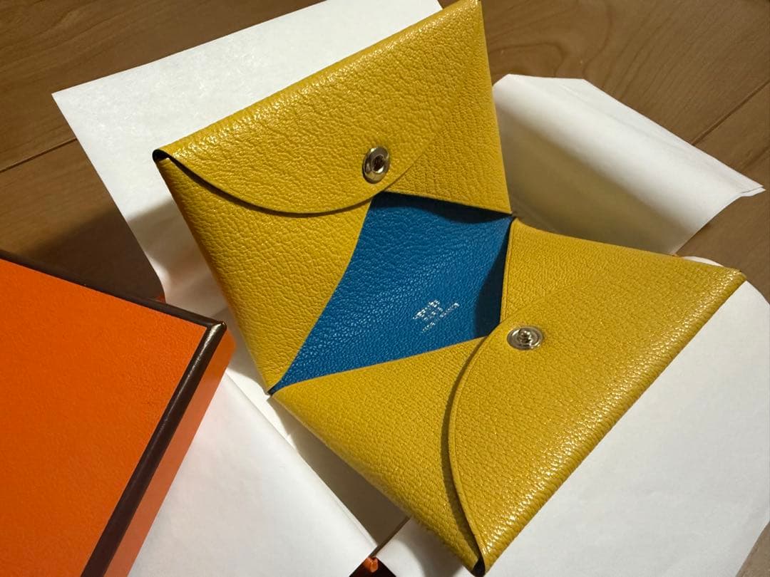 【レア品】HERMES ガルヴィ　バイカラー
