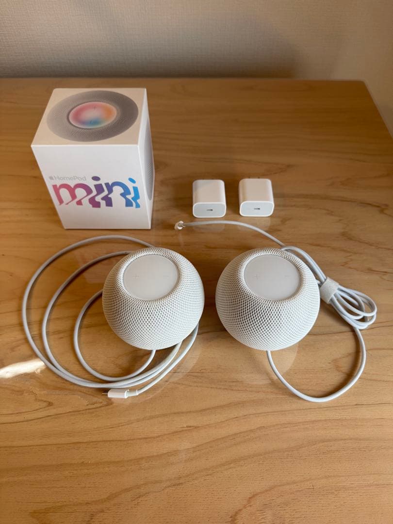 Apple Pod mini ￼ホワイト 2個セット