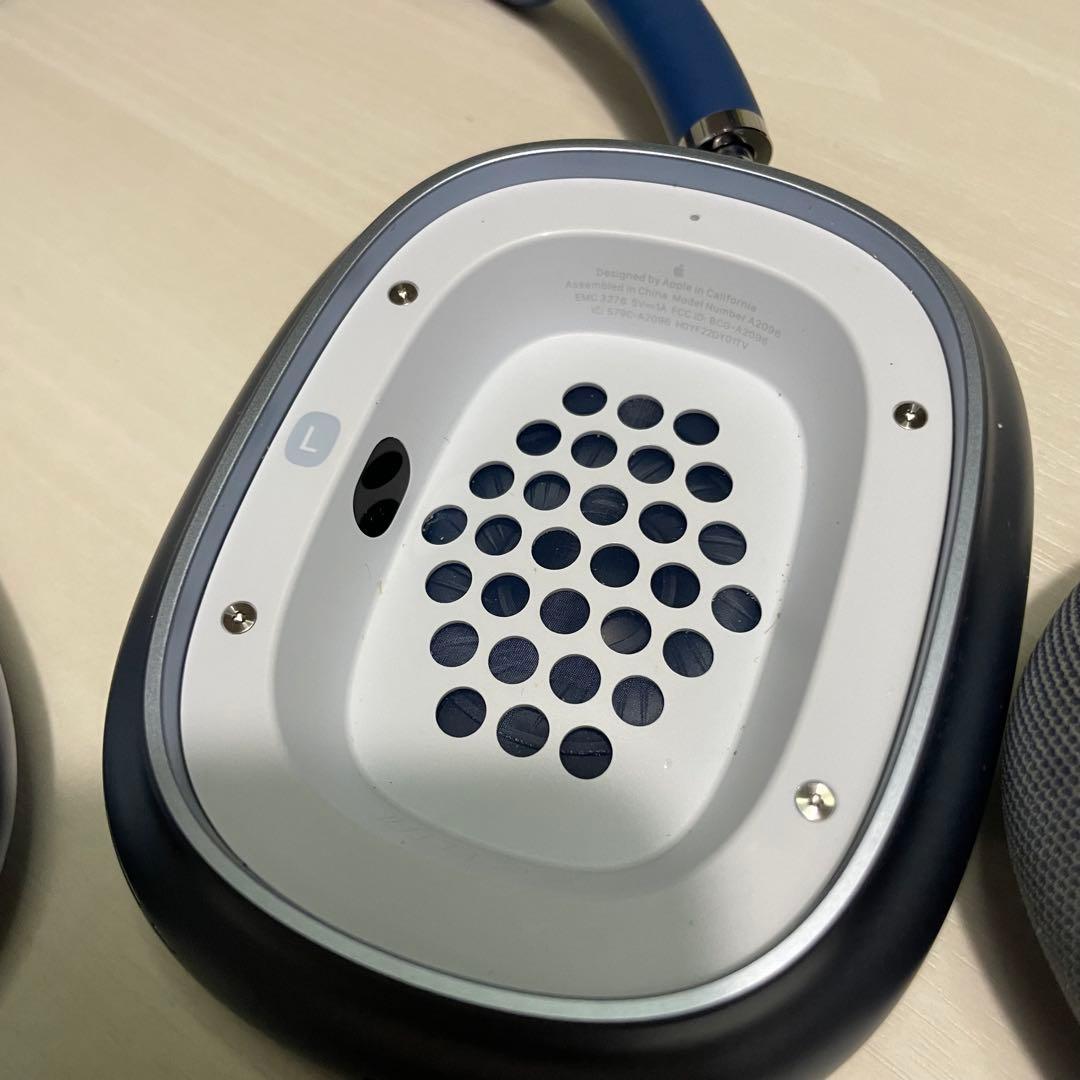 airpods MAX☆ブルー☆箱 スマートケース付き☆ヘッドホン☆Apple