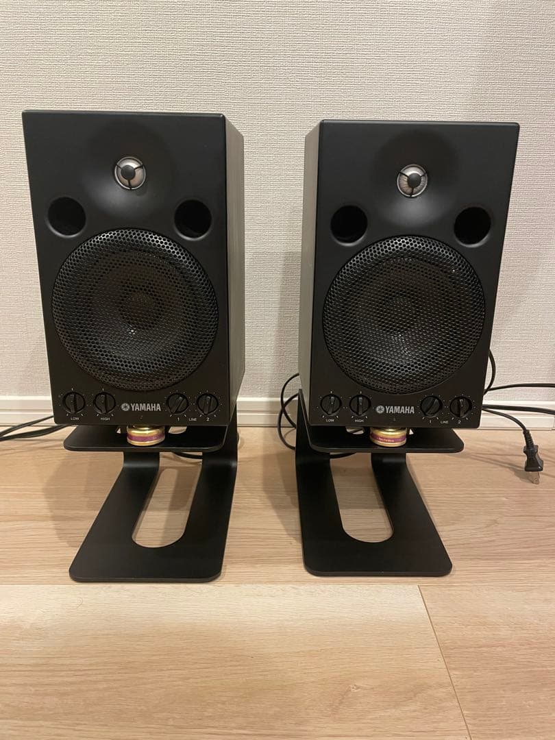 YAMAHA MSP3 モニタースピーカー スタンド・インシュレーター付き