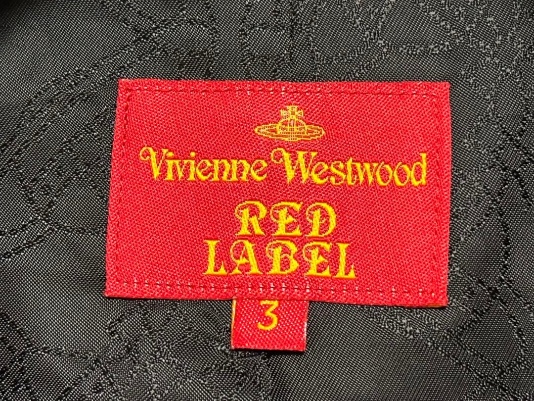 ヴィヴィアンレッドレーベル　ジャケットVivienneWestwood サイズ3