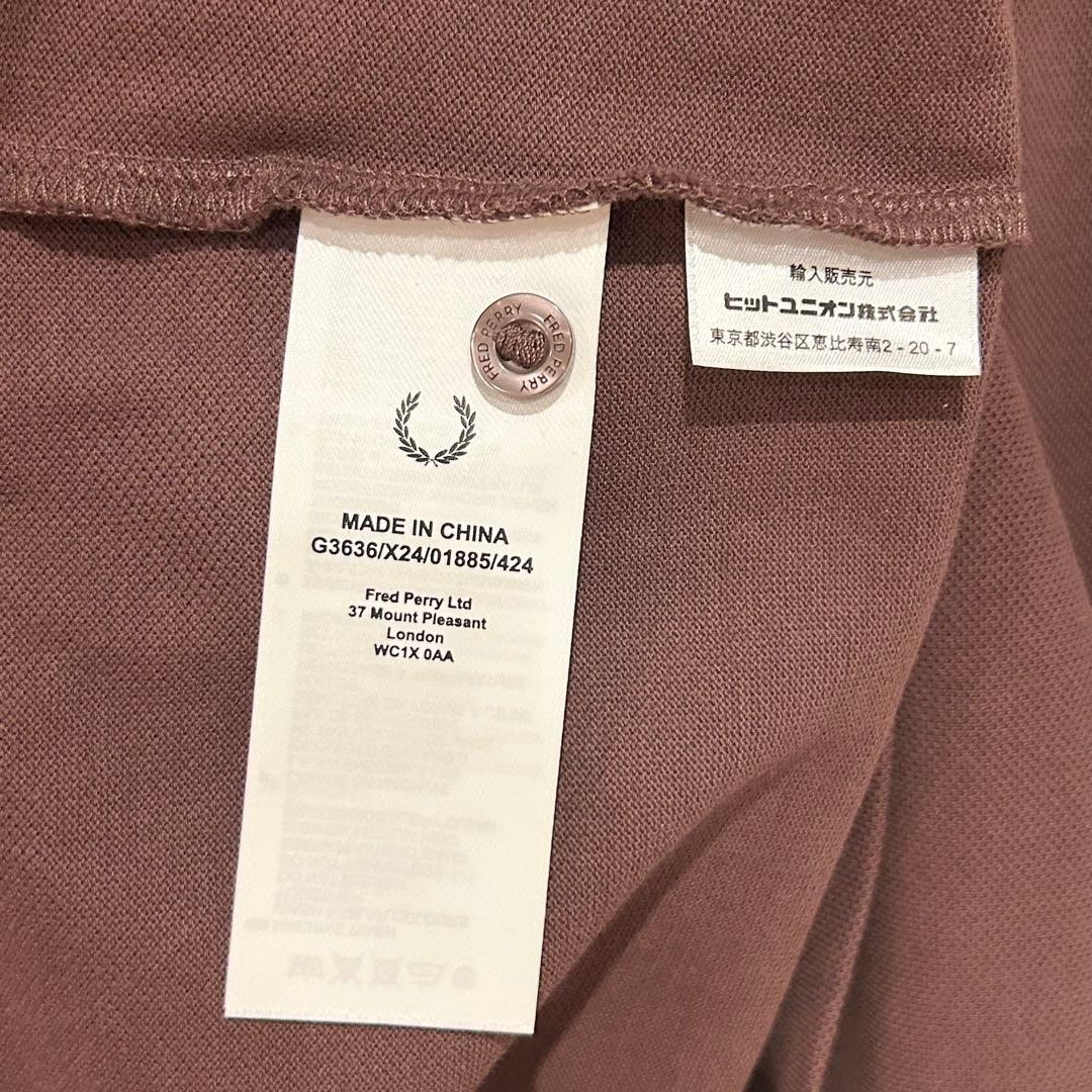 k*o様 フレッドペリー FRED PERRY ポロシャツ ブラウン