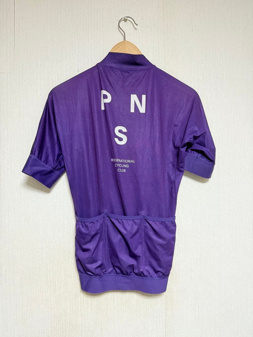 桃*ゴ様 PAS NORMAL STUDIOS サイクルジャージ L パープル