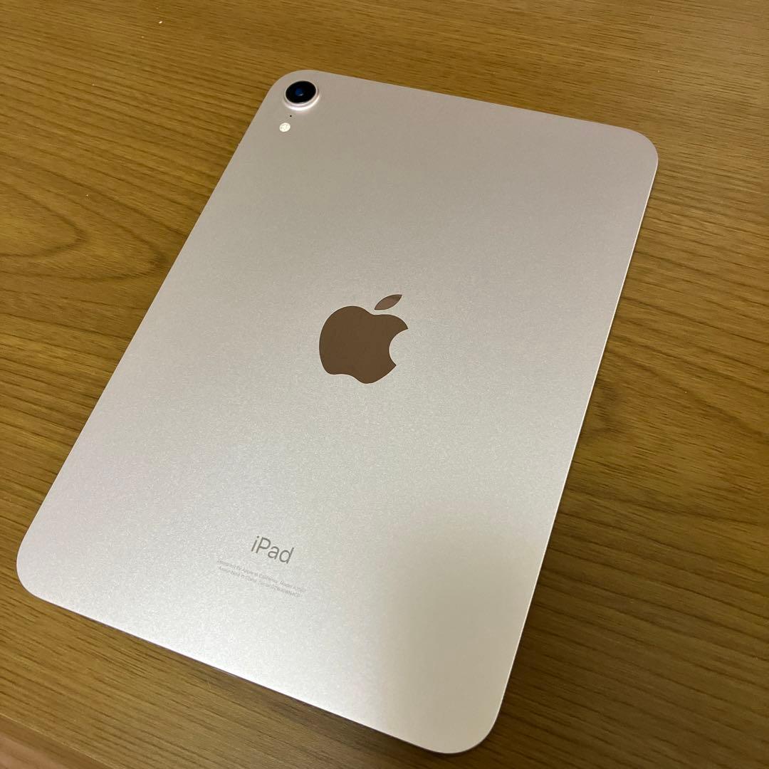 【美品】iPad mini (第6世代) ピンク64GBWi-Fi➕ワンピース