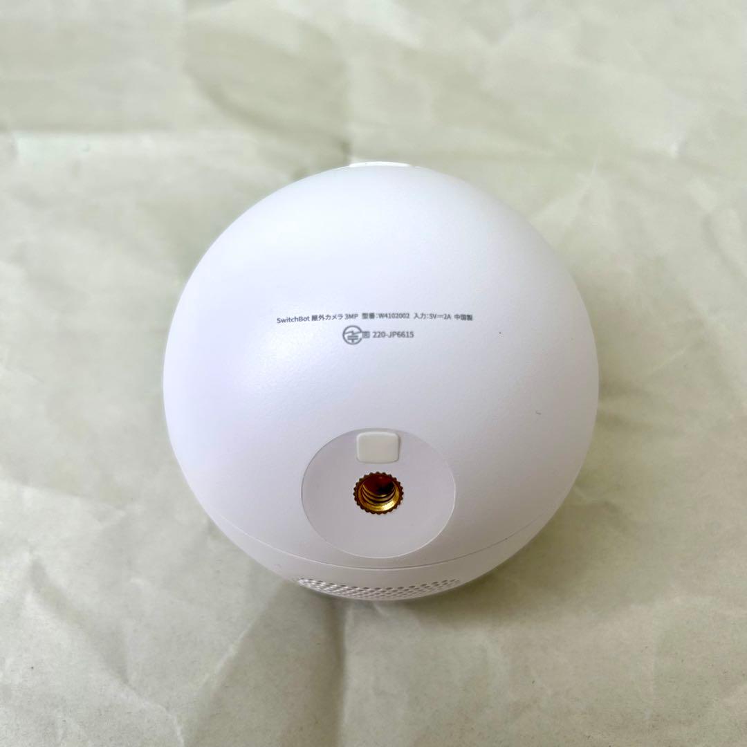 【新品・未使用】SwitchBot 3MP屋外カメラ ソーラーパネルセット