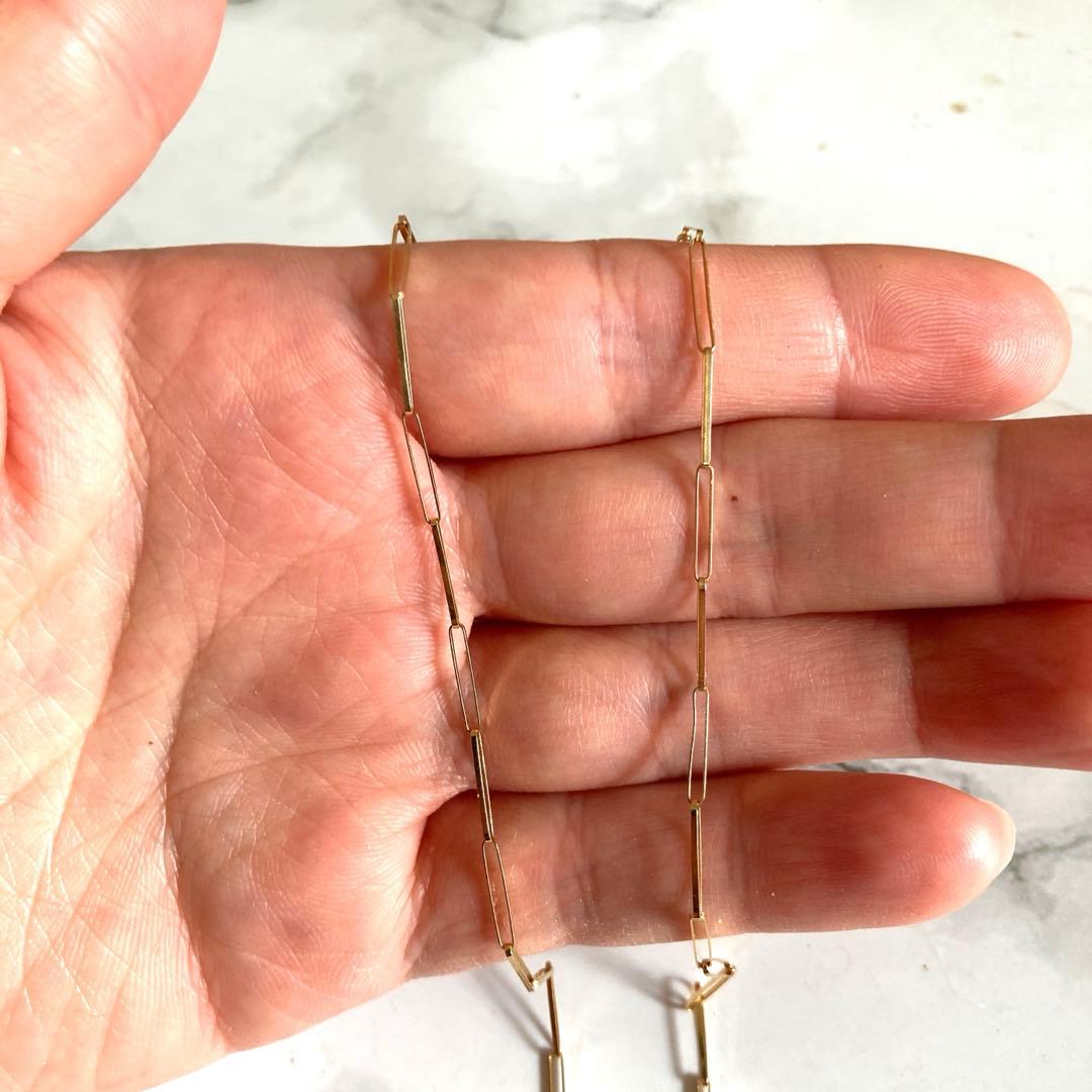 k18 ネックレス 鎖型　イエローゴールド