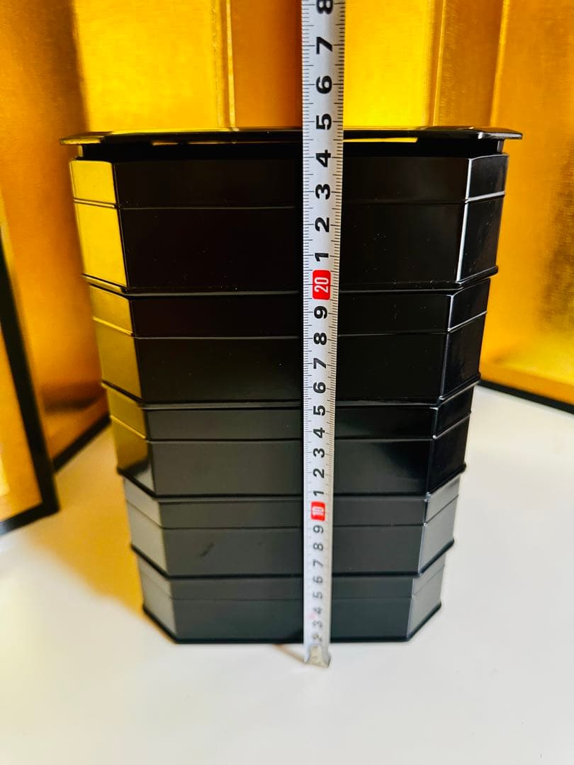 縁高重　重箱　漆器　木製　5段重
