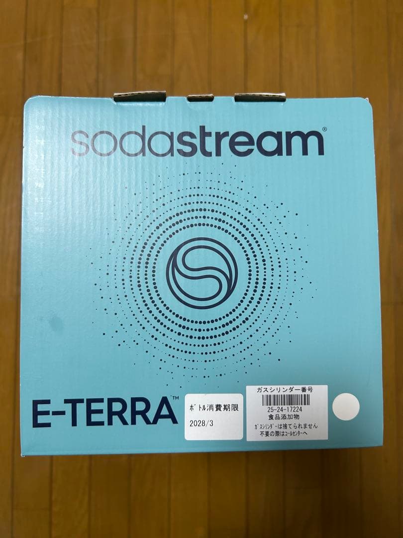 SodaStream E-TERRA 自動炭酸水メーカー ホワイト