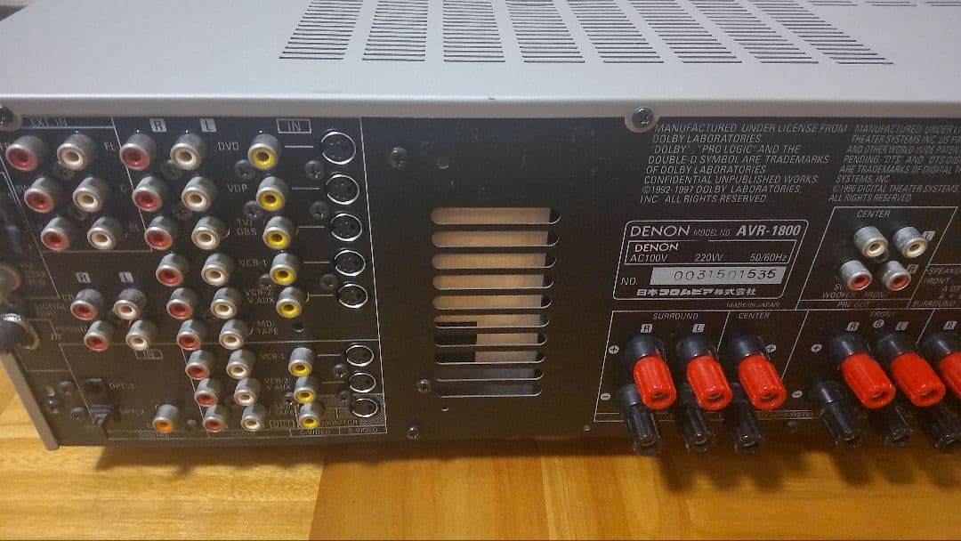 DENON デノン (デンオン) AVR-1800 AVアンプ