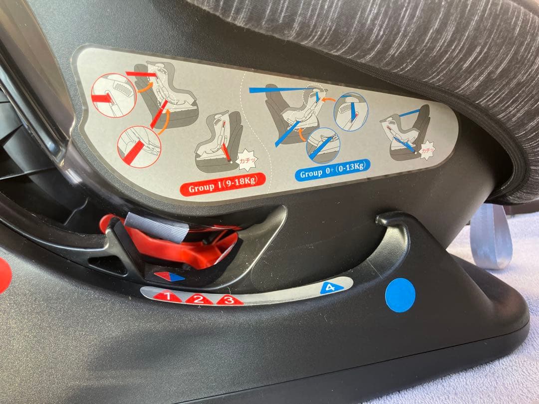◉美品SmartAngel レジェプラス チャイルドシート 0-18kg 取説付