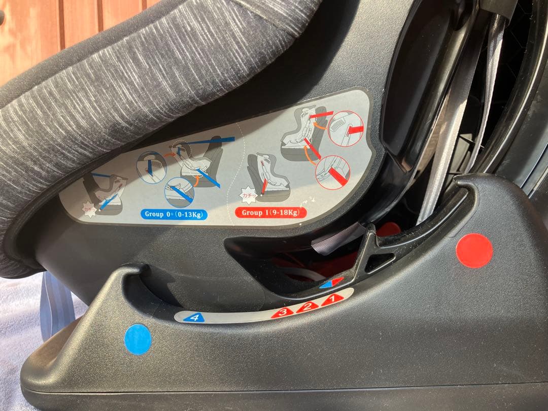 ◉美品SmartAngel レジェプラス チャイルドシート 0-18kg 取説付